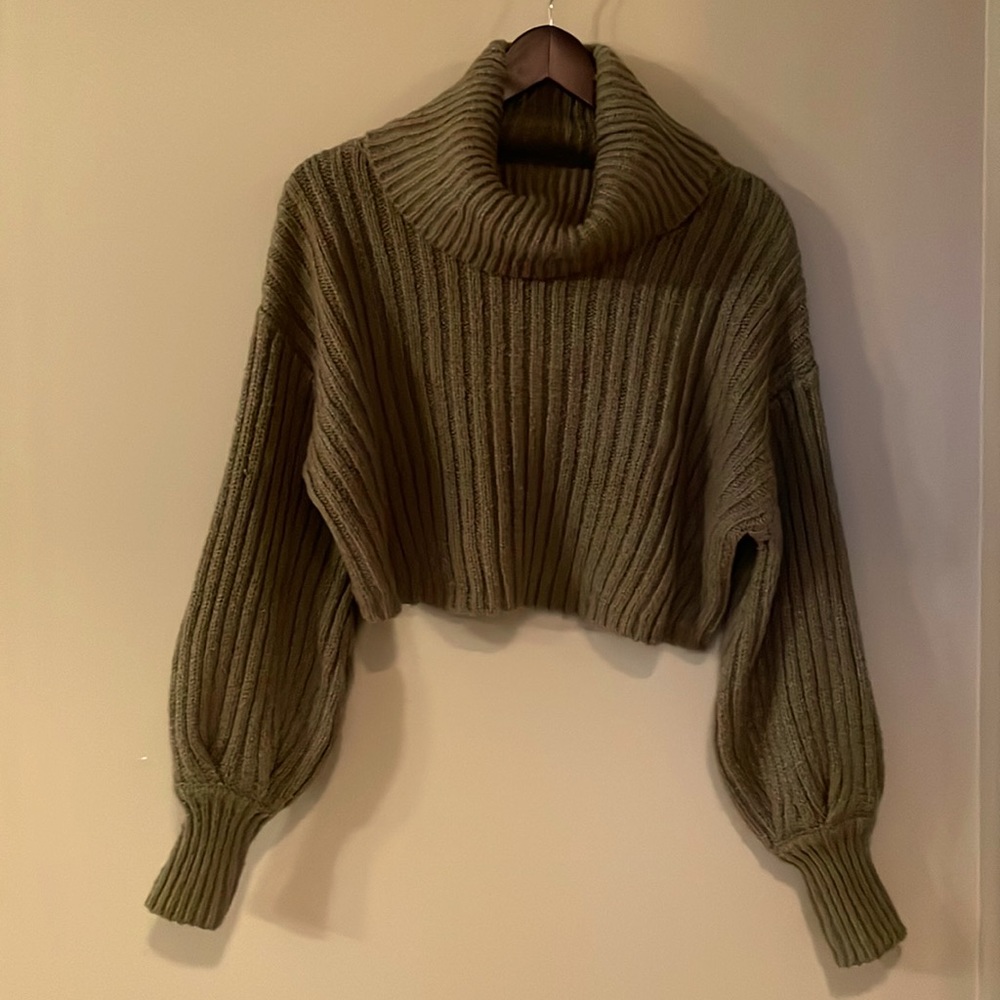 Cropped Urban outfitters turtleneck sweater